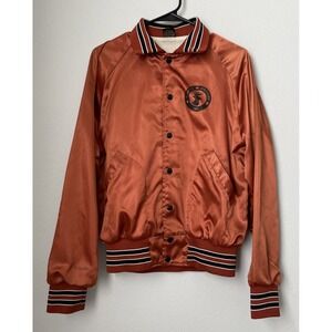 Vintage Aristo Jac Satin Jacket Burnt Orange Size M Martin Archery Inc